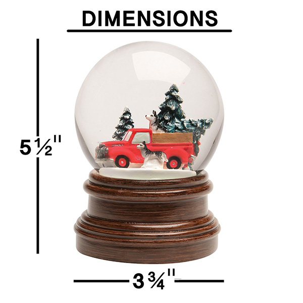 Special Delivery Truck Snow Globe