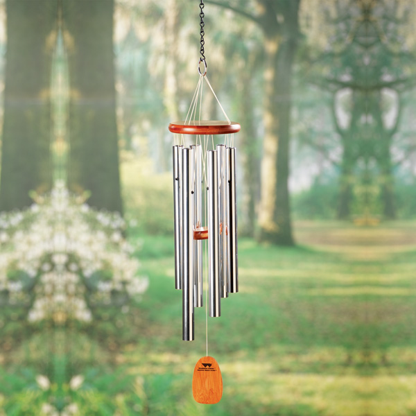 Product image for Amazing Grace Wind Chimes - Engraved