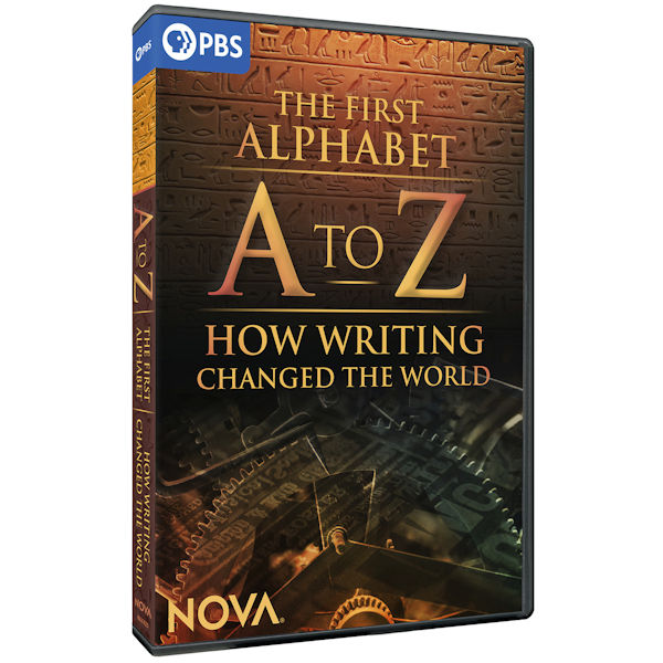 Product image for NOVA: A to Z - The First Alphabet and How Writing Changed the World DVD