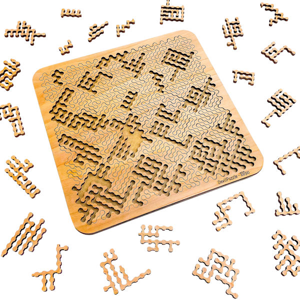 Product image for Wood Aztec Labyrinth Puzzle