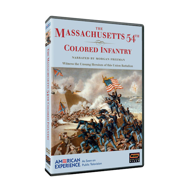 American Experience: The Massachusetts 54th Colored Infantry DVD
