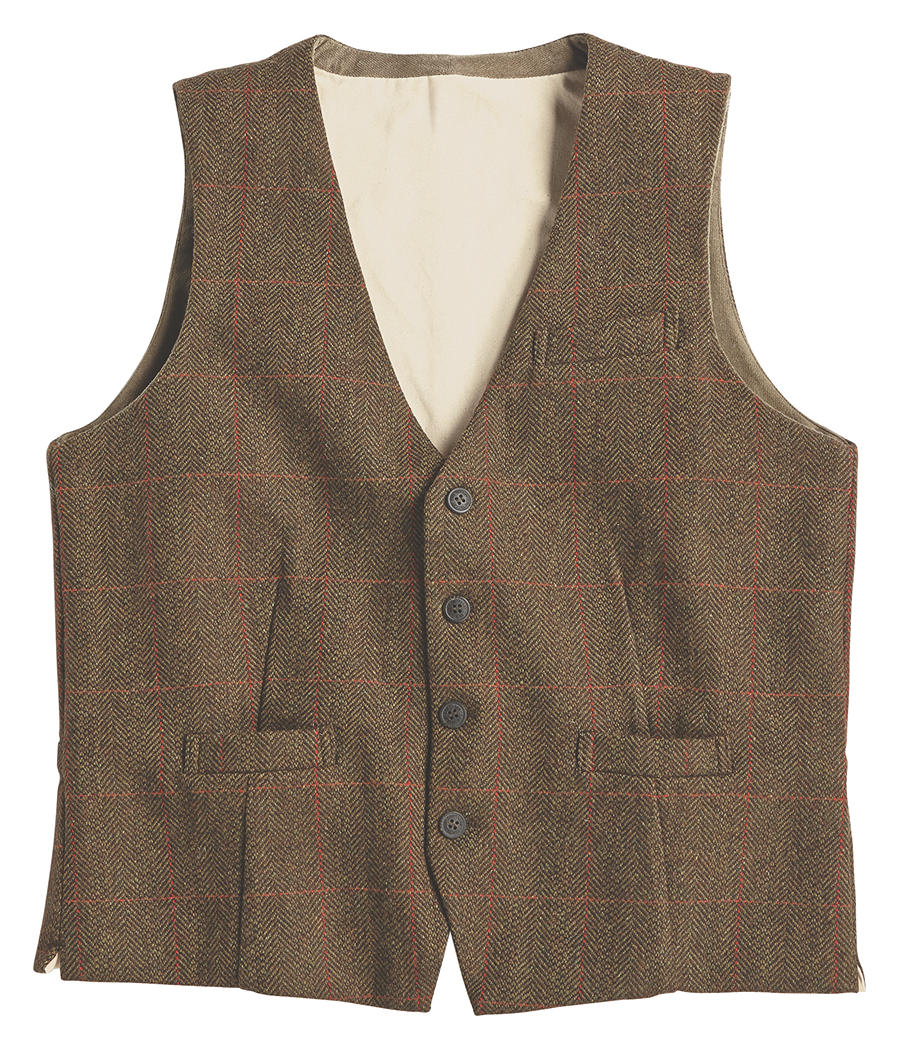 Men's Irish Tweed Vest