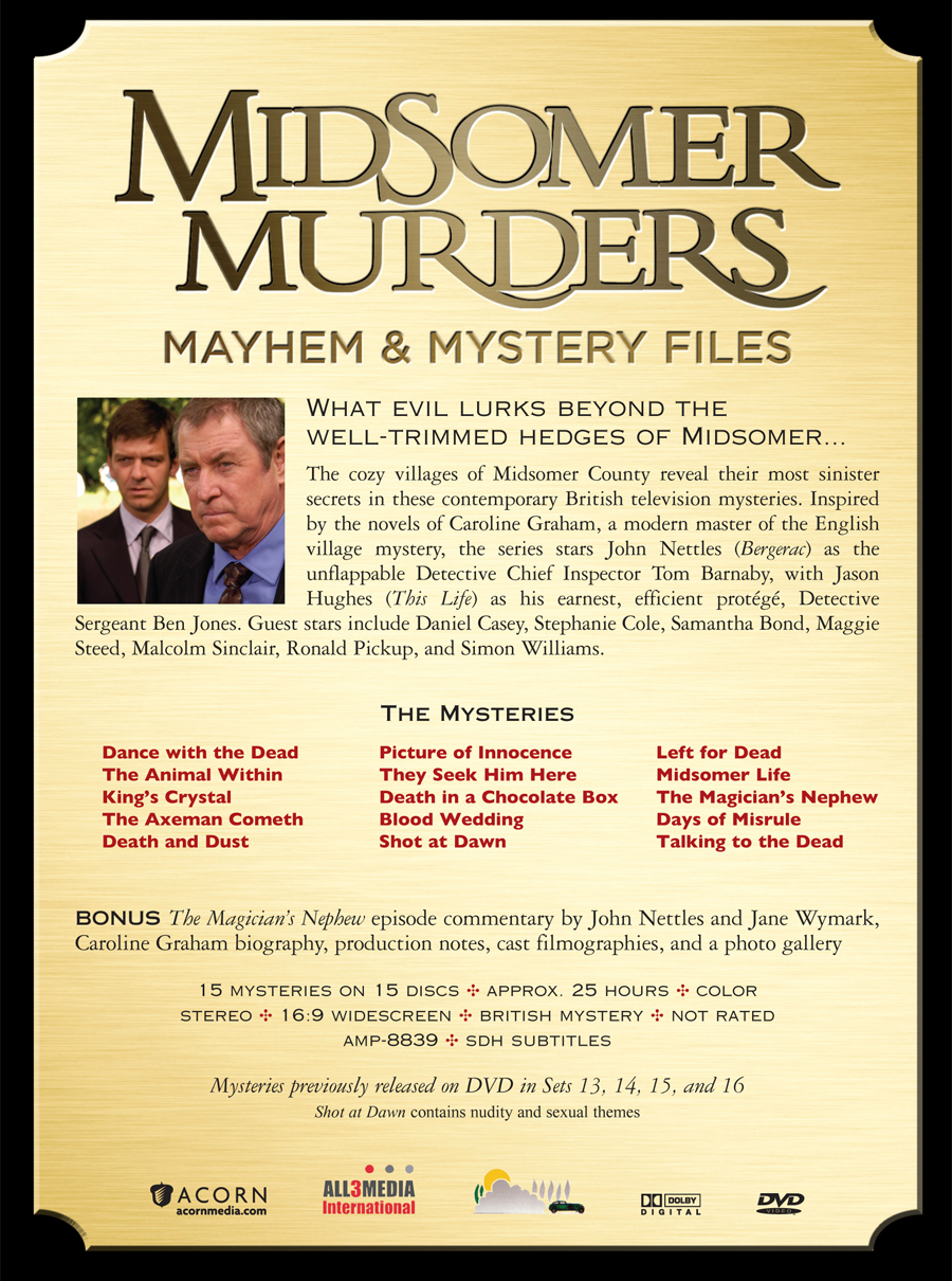 Midsomer Murders: Mayhem & Mystery Files DVD