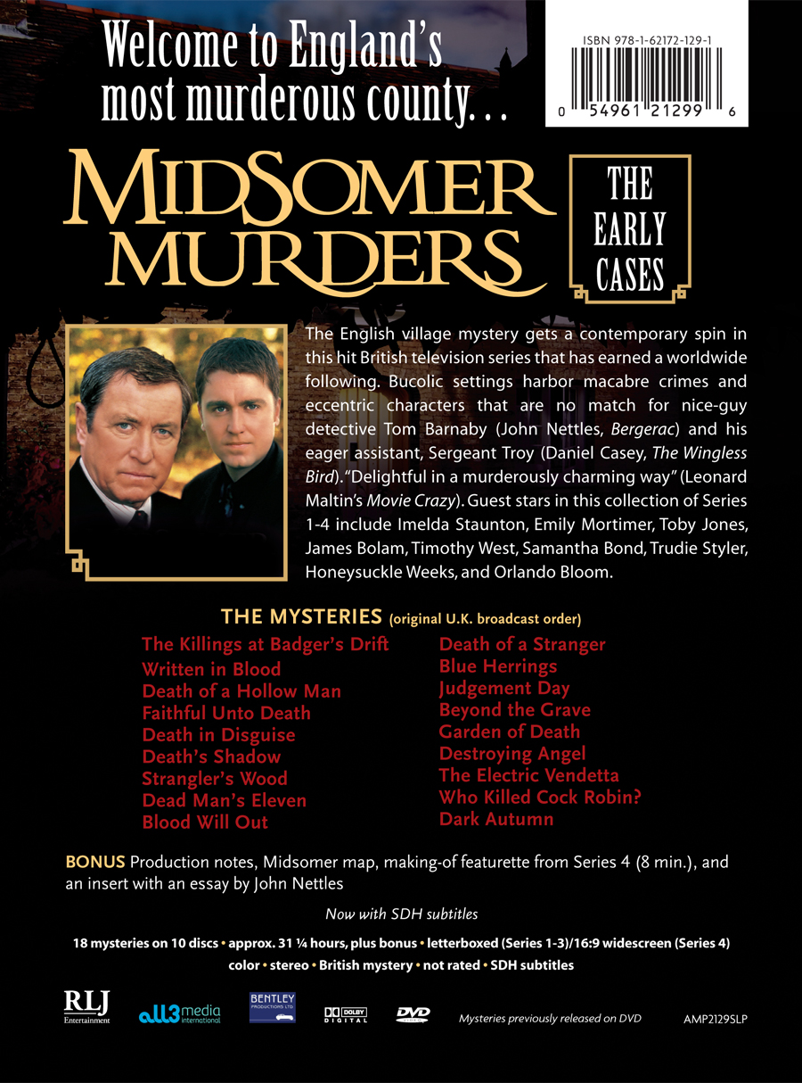 Product image for Midsomer Murders: The Early Cases Collection - Series 1-4 DVD