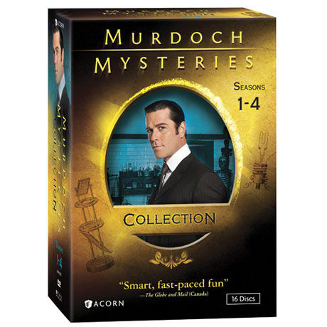 Product image for Murdoch Mysteries Collection: Seasons 1-4 DVD & Blu-ray