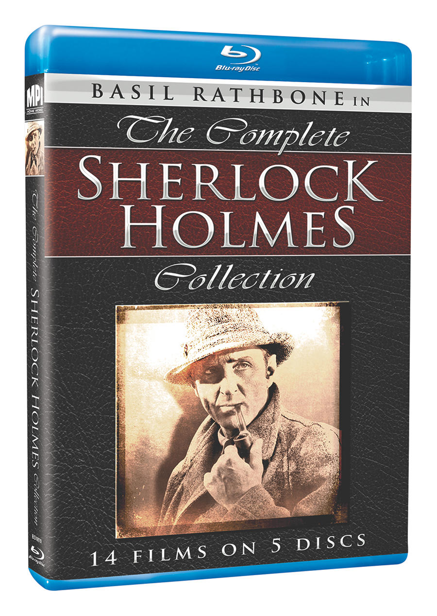 Basil Rathbone Sherlock Holmes: Complete DVD & Blu-ray