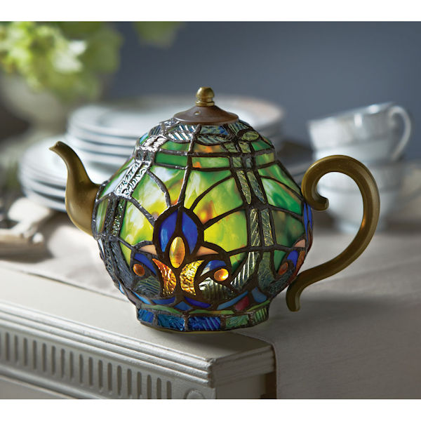 Cordless Teapot Accent Lamp