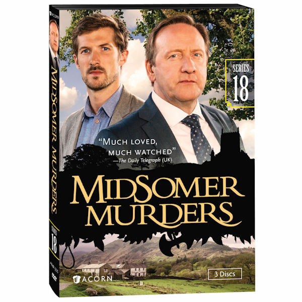 Product image for Midsomer Murders: Series 18 DVD & Blu-ray