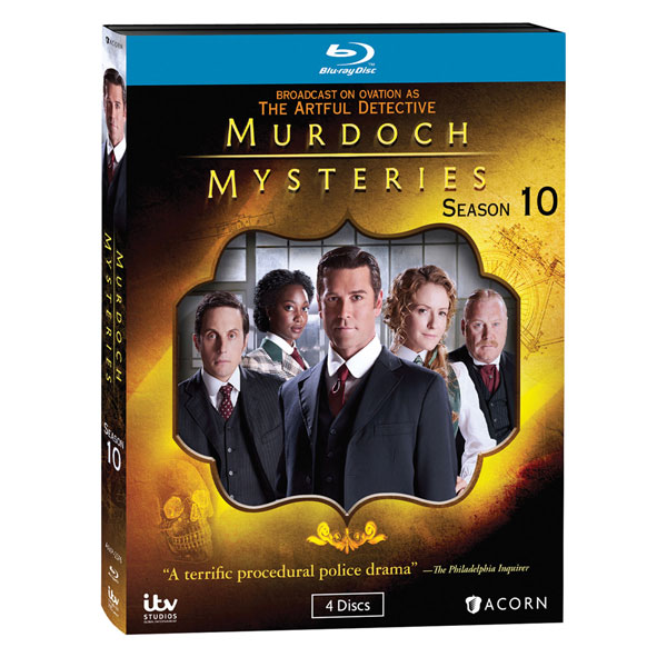 Product image for Murdoch Mysteries: Season 10 DVD & Blu-ray