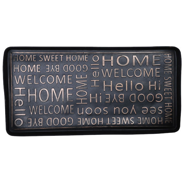 Product image for Hello Good-Bye Rubber Boot Tray