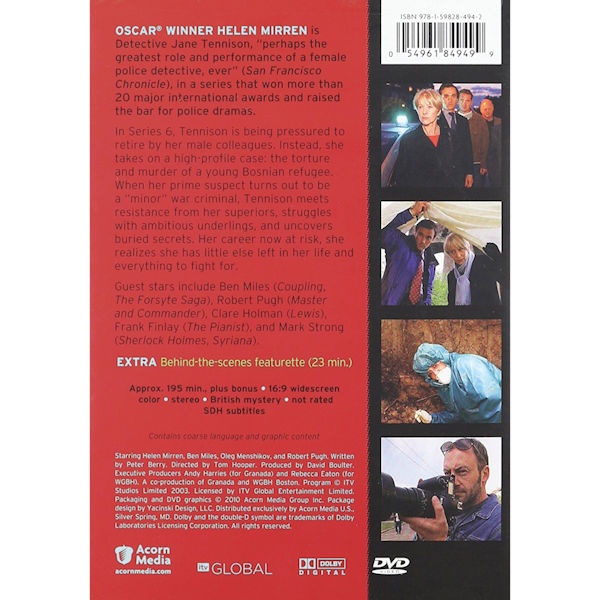 Prime Suspect: Series 6 DVD