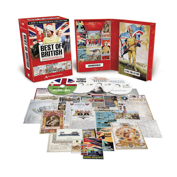 Best of British DVDs and Memorabilia Boxed Set