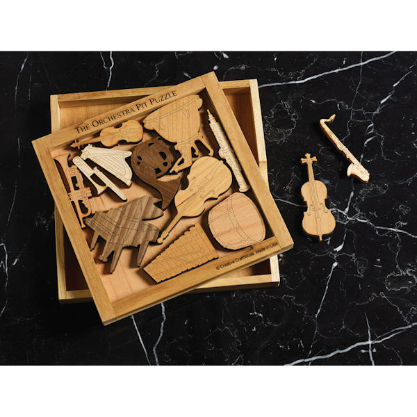 Wood Orchestra Pit Puzzle