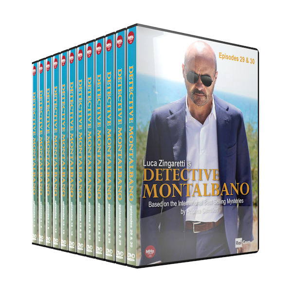 Detective Montalbano Binge Set: Episodes 1-30 DVD