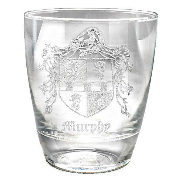 Personalized Coat of Arms Barware