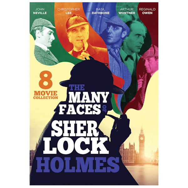 The Many Faces of Sherlock Holmes 8-Movie Collection DVD