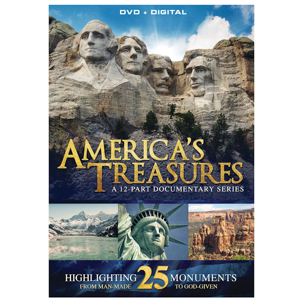 America's Treasures: A 12-Part Documentary Series Highlighting 25 Monuments DVD