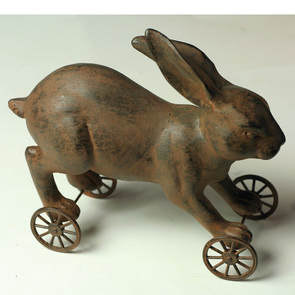 Primitive Rabbit and Sheep Pull Toys: Rabbit