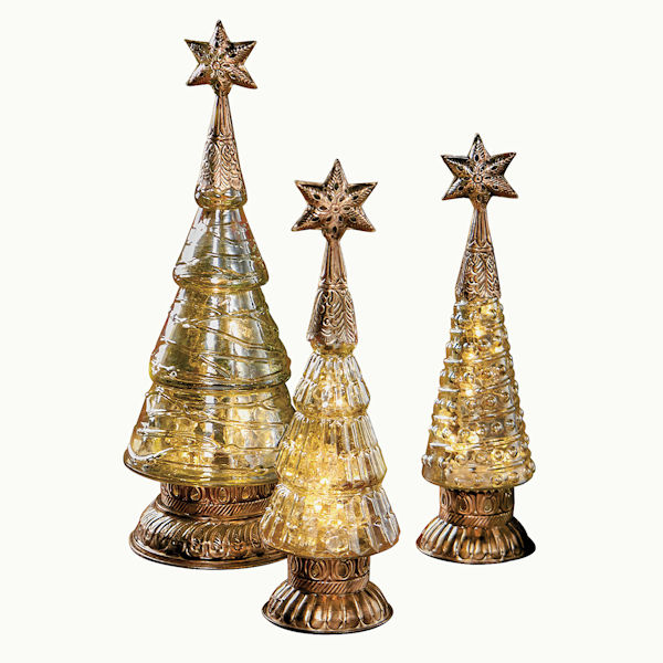 Luster Glass Trees