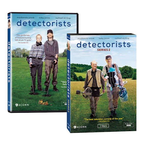Product image for Detectorists: Series 1 and 2 DVD