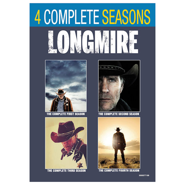 Longmire Seasons 1-4 Boxed Set DVD