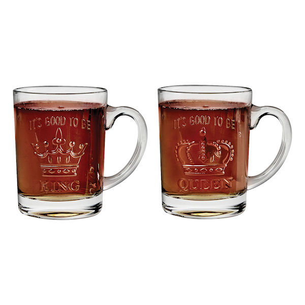 It's Good to Be Queen and King Mugs
