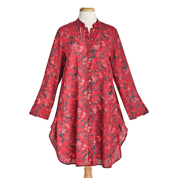 Red Roses Tunic