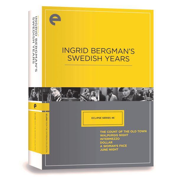 Ingrid Bergman's Swedish Years DVD