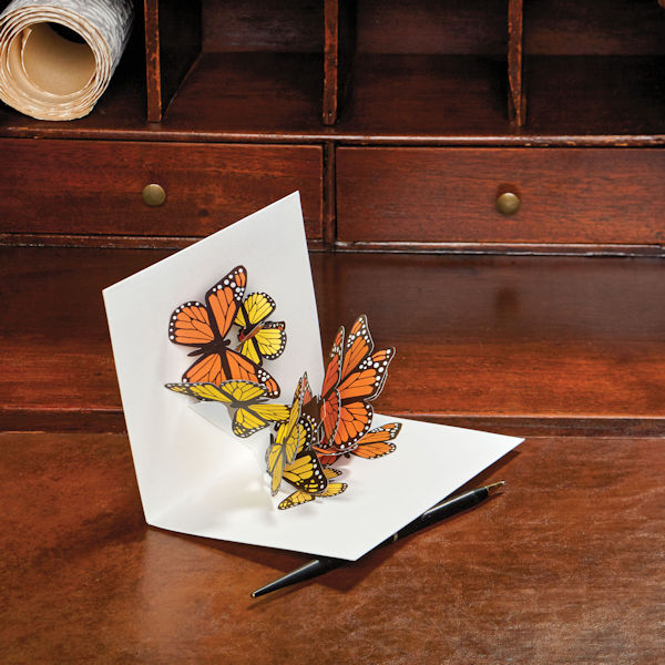Pop-Up Butterflies Note Cards