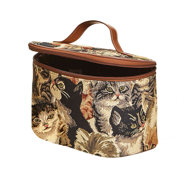 Cats Tapestry Toiletry Bag