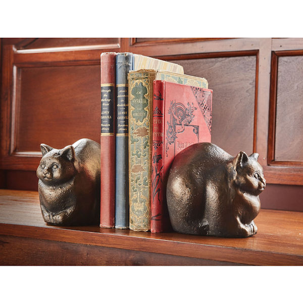 Chubby Cat Sculpture/Bookend