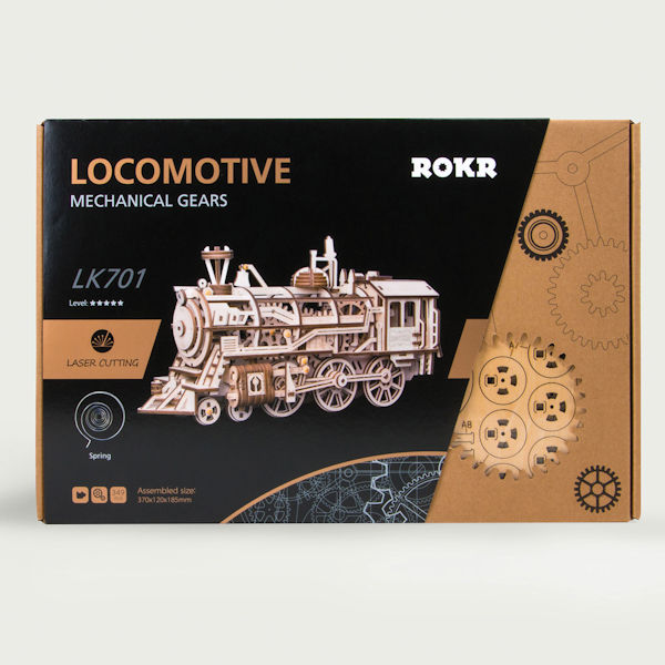Build-Your-Own Mechanical Locomotive Kit