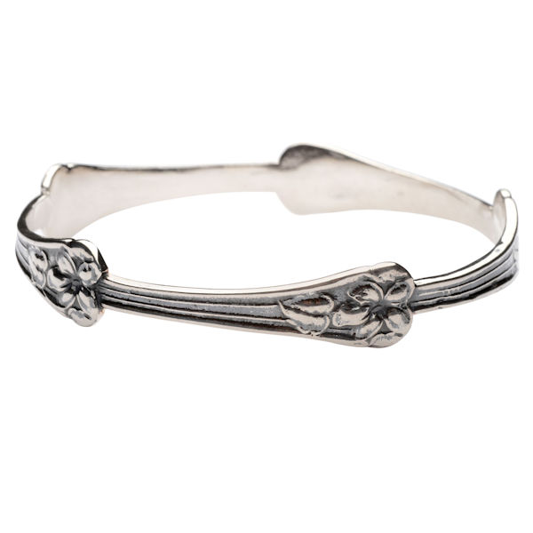 Silver Spoon Bangle Bracelets