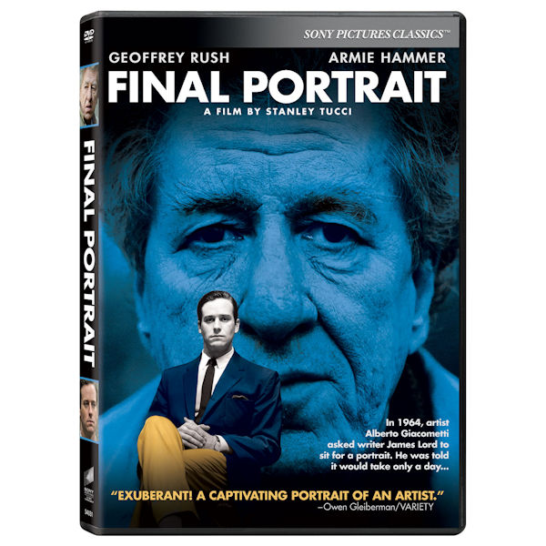 Final Portrait DVD