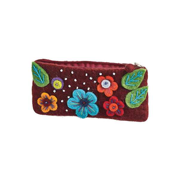 Beads and Blooms Zipper Pouches