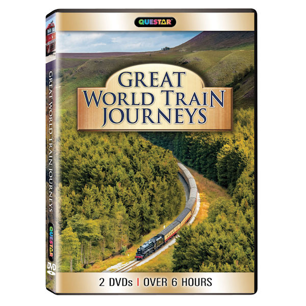 Product image for Great World Train Journeys DVD