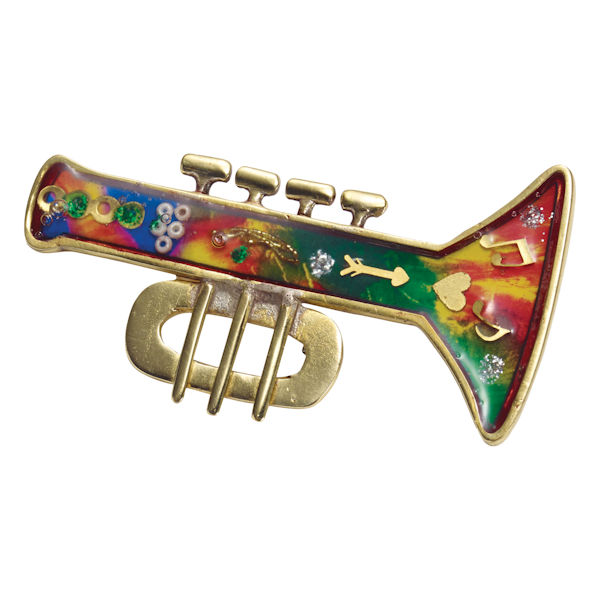 Trumpet Musical Instrument Pin