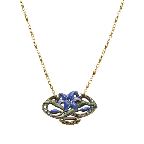 Ornamental Lily Necklace