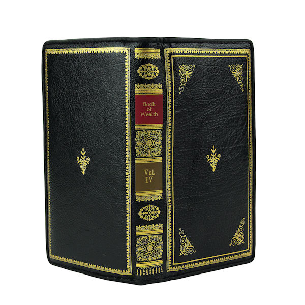 Product image for Vintage Book of Wealth Zip Around Wallet