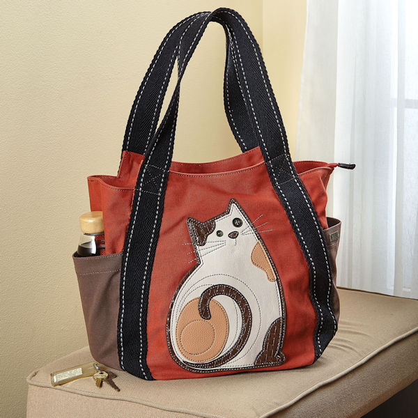 Product image for Canvas Cat Tote