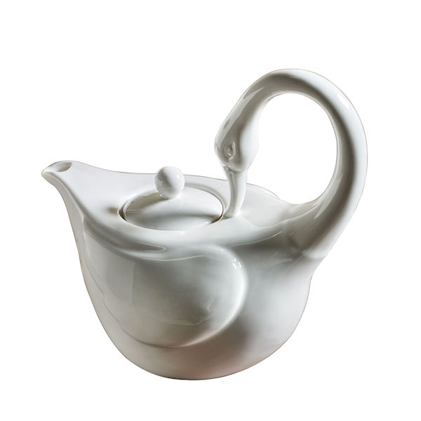 Graceful Swan Teapot