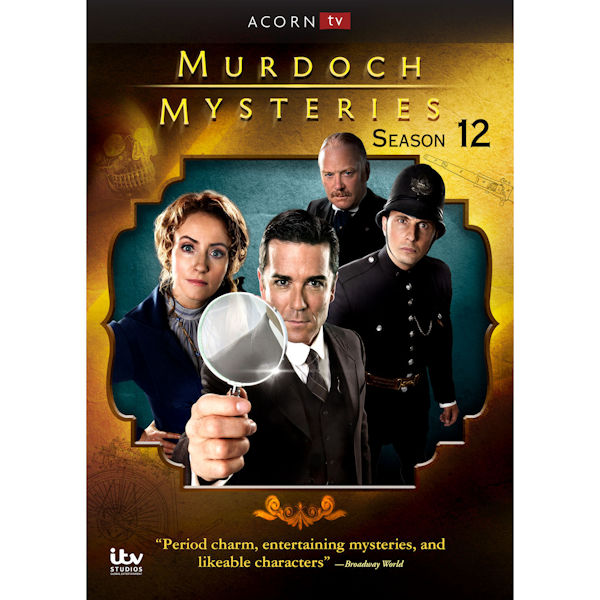 Product image for Murdoch Mysteries Season 12 DVD & Blu-ray