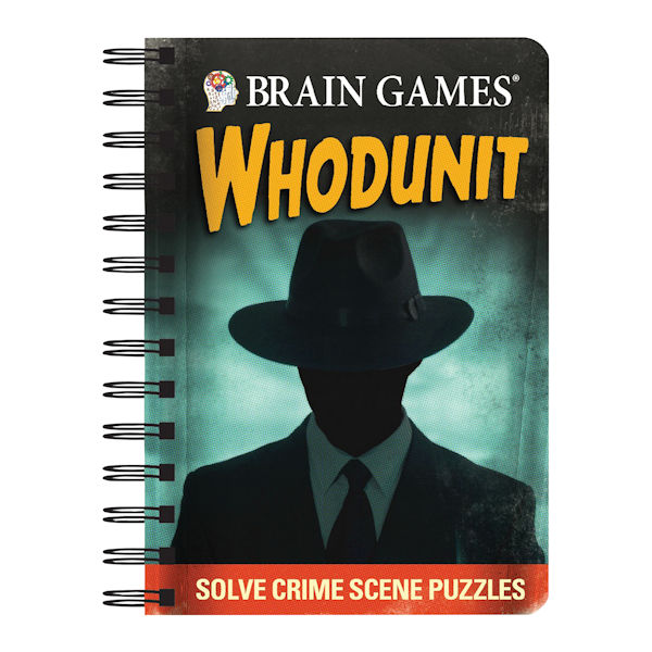 Whodunit Brain Games Books