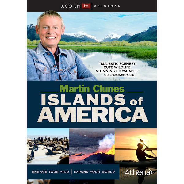 Product image for Martin Clunes Islands of America DVD