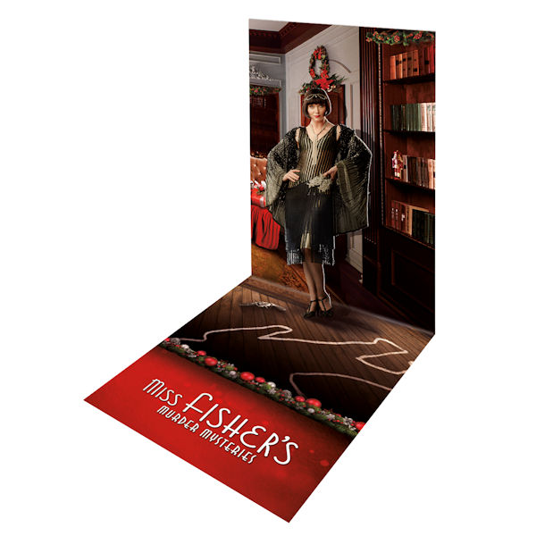Product image for Miss Fisher's Murder Mysteries Christmas Episode DVD in Collectible Pop-Up - Limited Edition