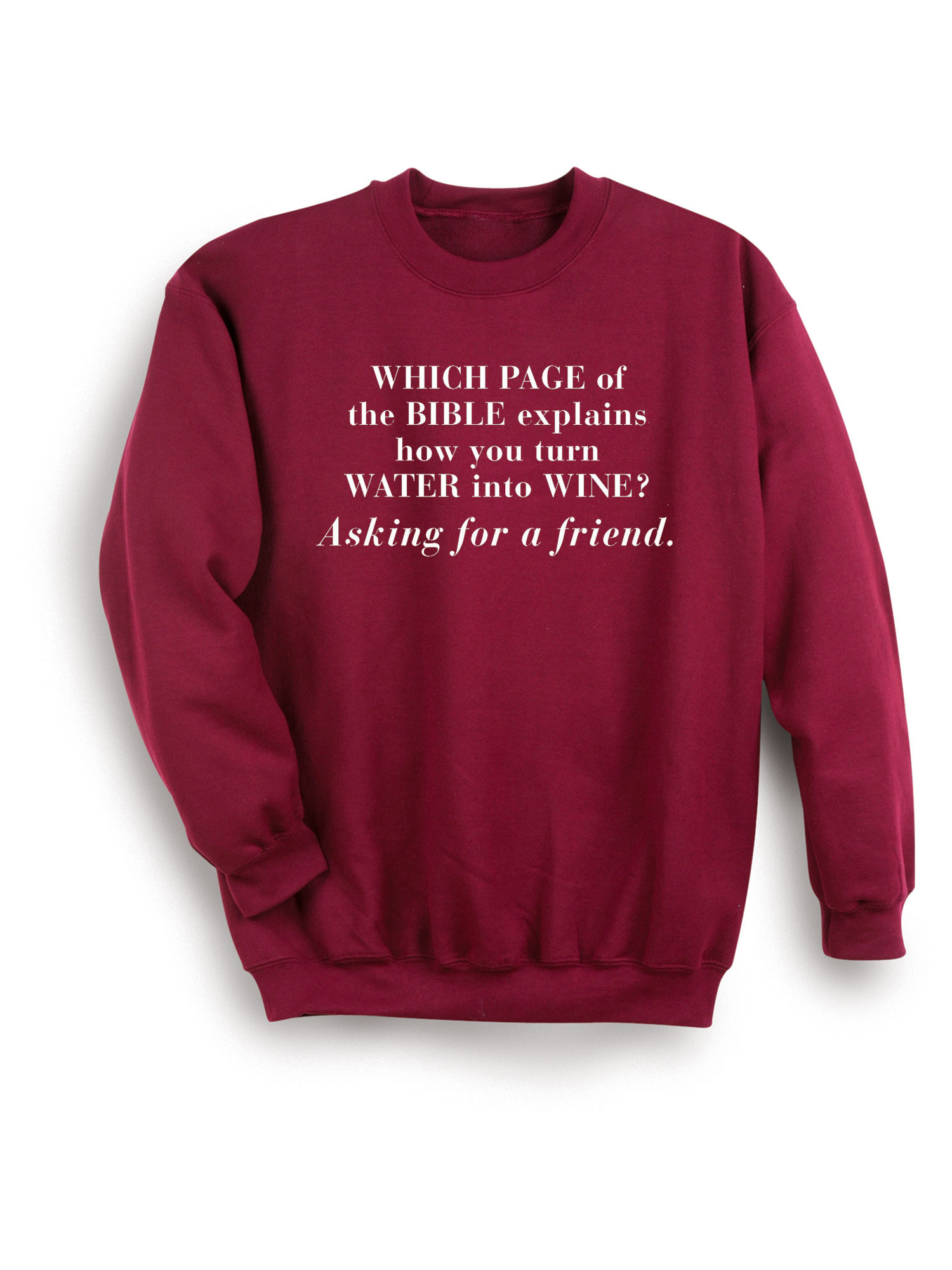 Product image for Water into Wine T-Shirt or Sweatshirt
