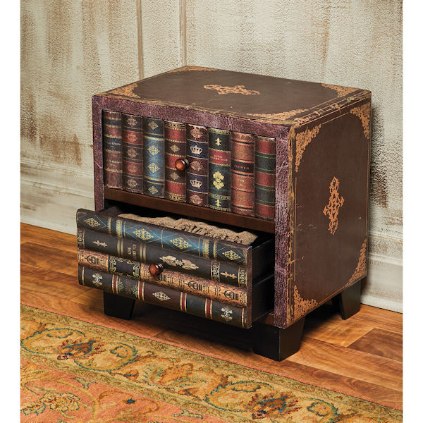 Product image for Vintage Books Two-Drawer Cabinet