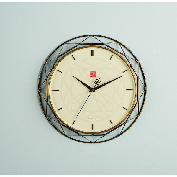 Frank Lloyd Wright&reg; Luxfer Prism Wall Clock