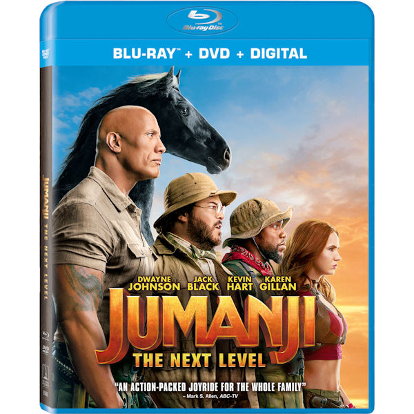Jumanji: The Next Level Blu-ray/DVD Combo