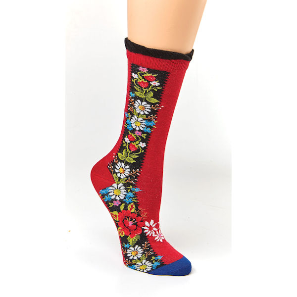 Product image for Folklore Floral Socks